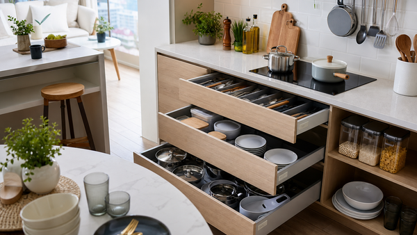 Best Kitchen Drawer Organizers and Counters for Small Apartments in the USA