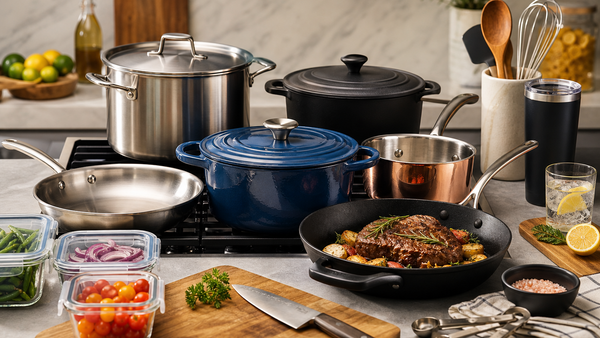 Navigating Cookware Materials: Which Is Ideal for Your Cooking Style and Needs?