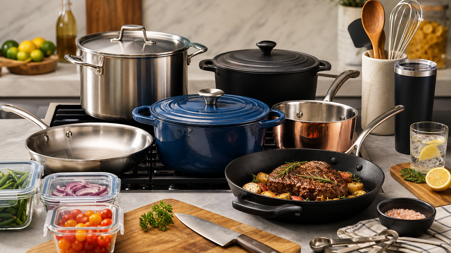 Navigating Cookware Materials: Which Is Ideal for Your Cooking Style and Needs?