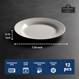 10 Strawberry Street dishwasher-safe plate for easy cleanup after events.