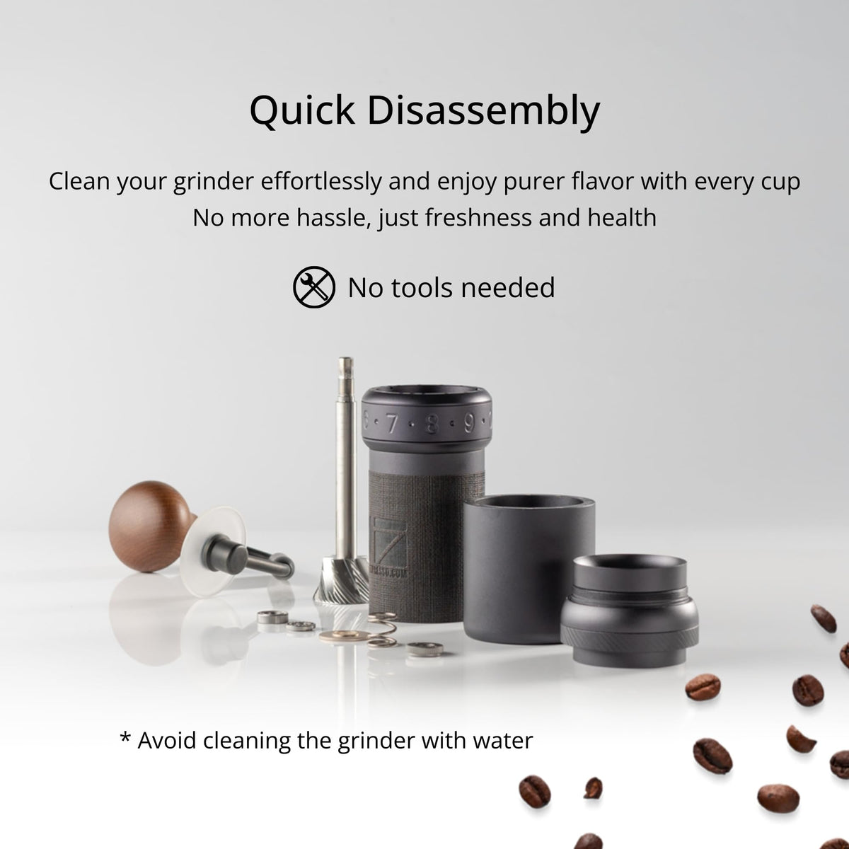 1Zpresso K-Ultra travel case included for on-the-go brewing