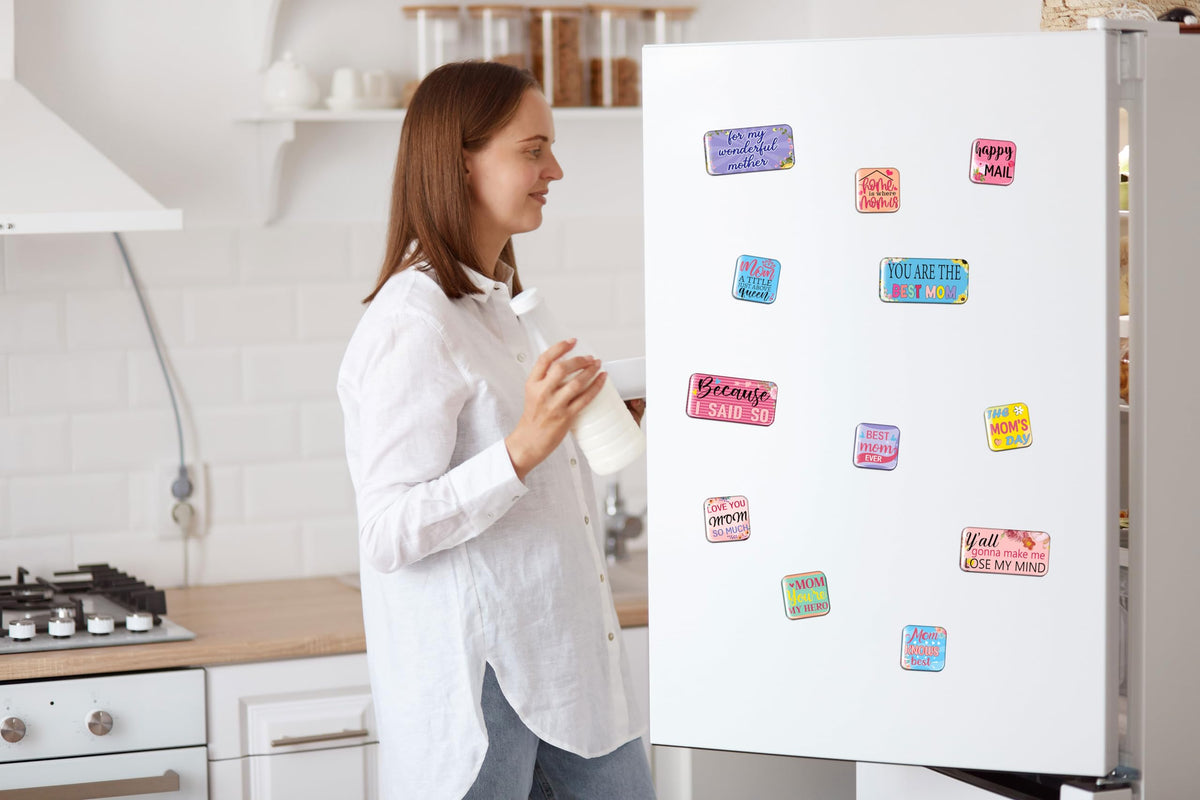 90shine classroom-ready magnets brighten lockers and metal boards with playful quotes.