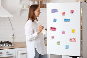 90shine classroom-ready magnets brighten lockers and metal boards with playful quotes.