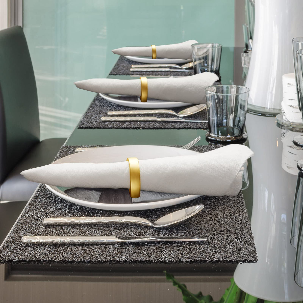 CHENGU napkin rings for daily use and versatile table styling
