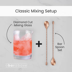 A Bar Above curved interior design supports smooth stirring and even mixing.
