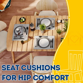 AAAAAcessories oatmeal beige cushion cover adds breathable comfort