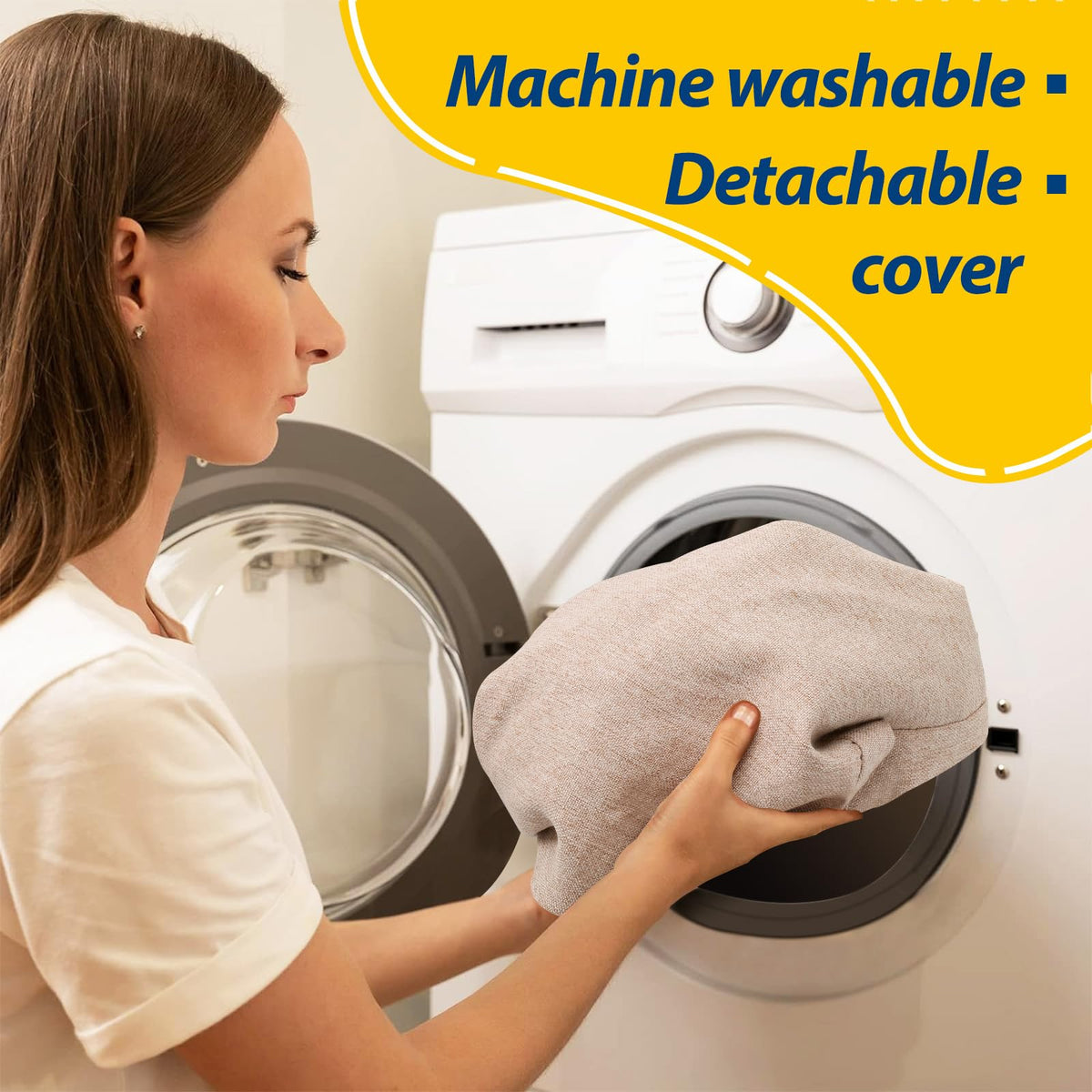 AAAAAcessories removable zippered cover simplifies cleaning