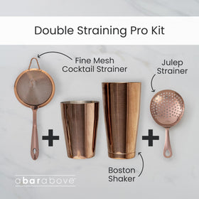 A Bar Above fine mesh strainer ideal for tea, coffee, or kombucha filtration