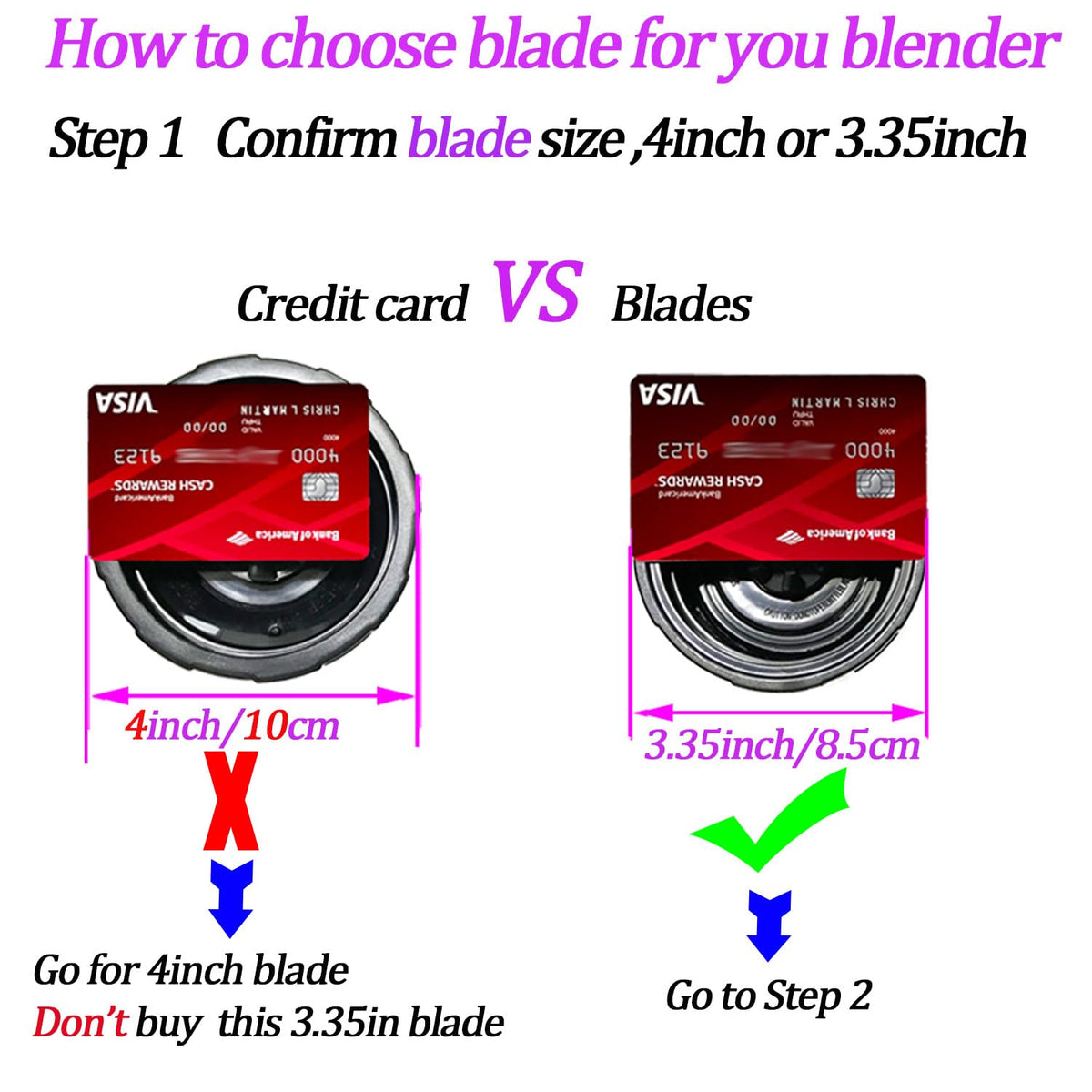ABTER 6-Fin blade close-up, durable stainless steel for efficient ice crushing.