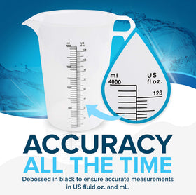 ACCUPOUR pouring action demonstrates versatile control from trickle to fast pour.