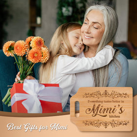 AceThrills Mimi bamboo board, natural grain and lightweight, built for long-lasting daily use.
