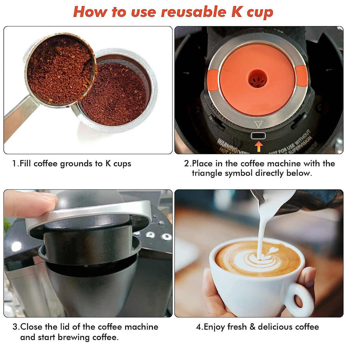 Save up to 80% vs disposable K-cups with Acofem.