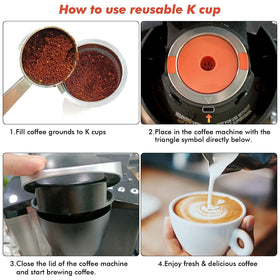 Save up to 80% vs disposable K-cups with Acofem.