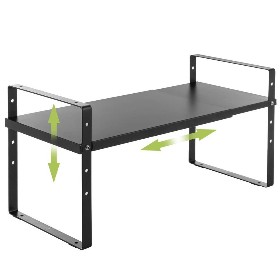 Across-Star Expandable Cabinet Shelf extended length for flexible counter space
