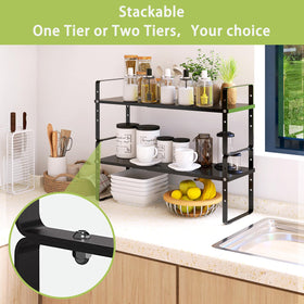 Across-Star Multipurpose Kitchen Storage adapts for bottles, cans, plates, and more.