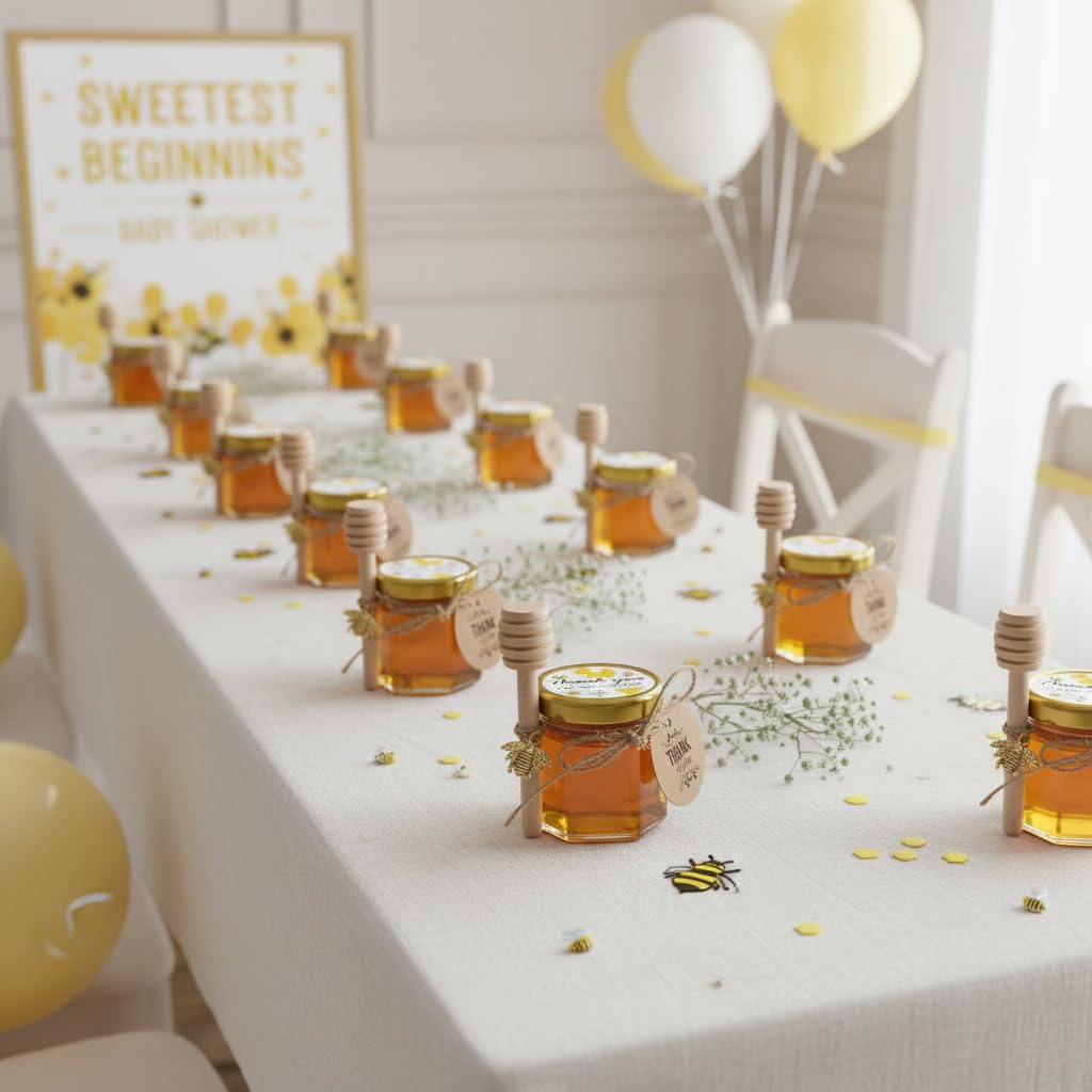 Adabocute set of 20 jars ideal for party favors and decor