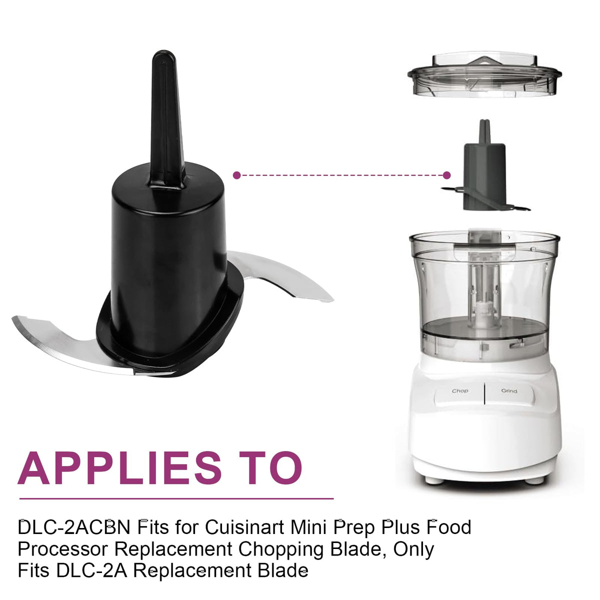 Adabuing Mini Prep Plus blade assembly ready for easy replacement and reliable results