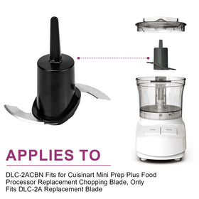 Adabuing Mini Prep Plus blade assembly ready for easy replacement and reliable results