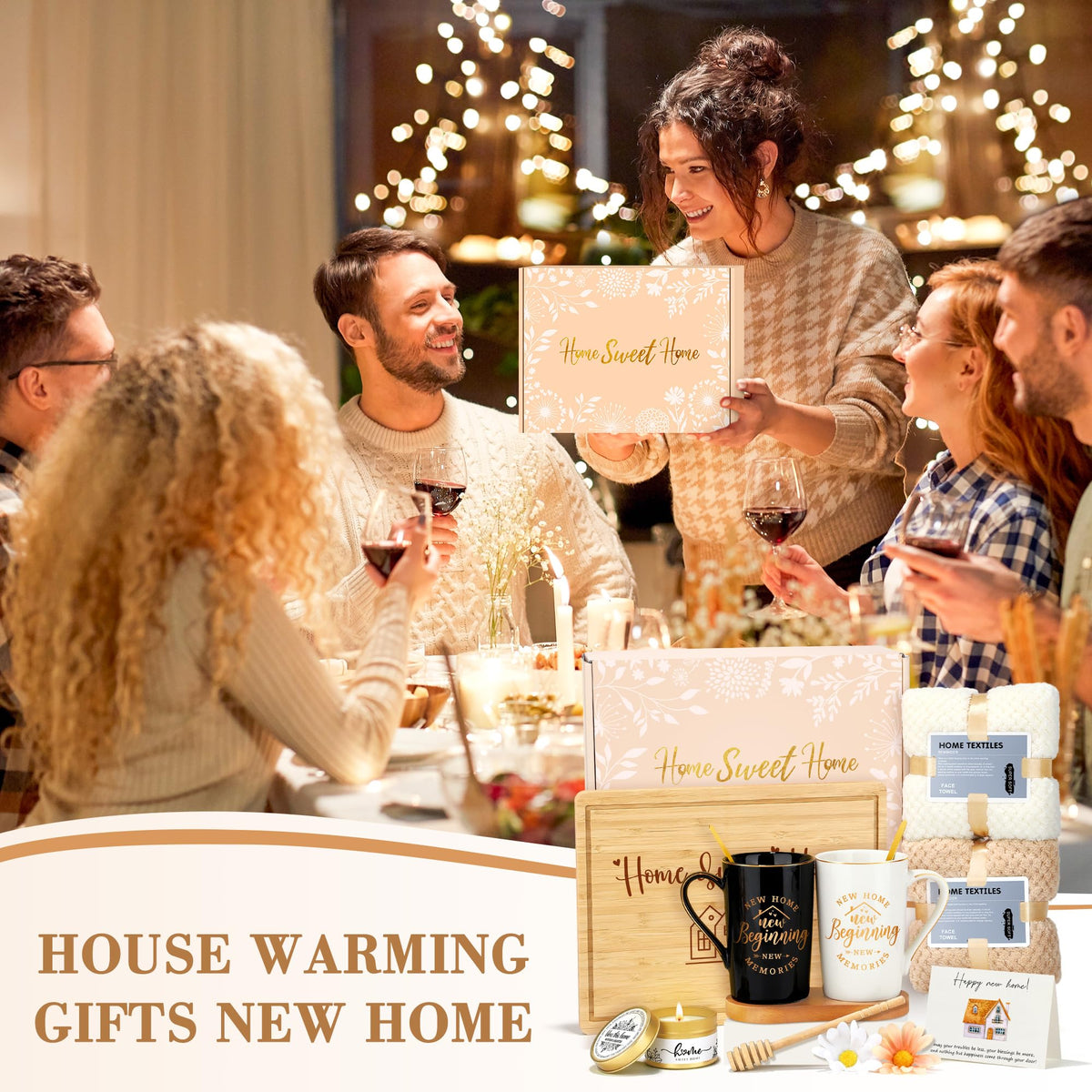 Adwaita elegant gift box presenting a premium housewarming gift