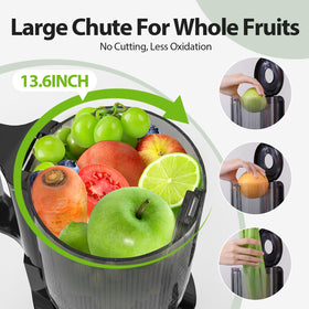 Aeitto juicer with easy-clean design simplifies post-use cleanup