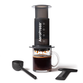 AeroPress Original chamber shows the brew chamber for smooth, grit-free coffee on the go.