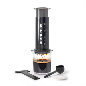 AeroPress Original XL in action brewing a rich, smooth coffee.