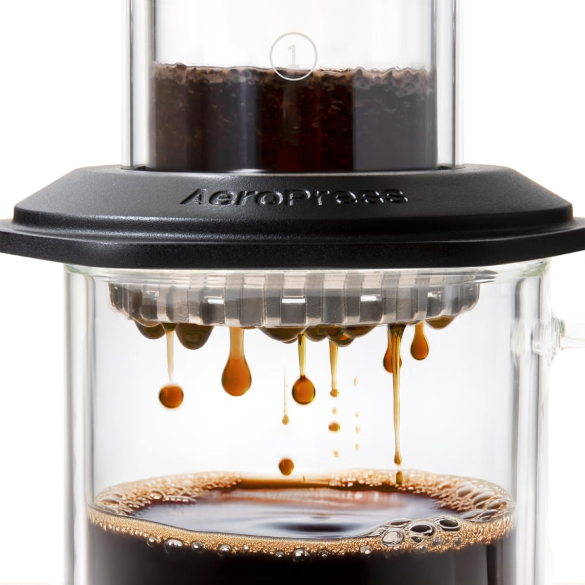 AeroPress Premium anodized aluminum body combines strength with style