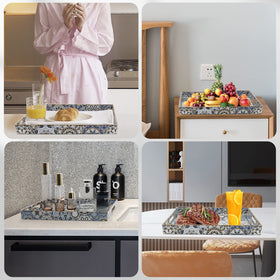 AGIOTA stylish tray to organize tea, snacks, or essentials.