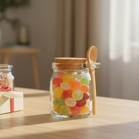 Ahhute cleaning brushes help easy jar care.