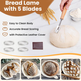 AHUAWA silicone bread sling for safe, non-stick dough transfer