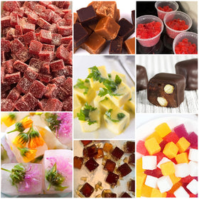 AIERSA versatile silicone mold suitable for candies and jellies.