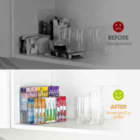 AIEVE adhesive stickers for cabinet mounting provide secure placement.