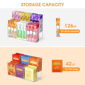 AIEVE durable BPA-free plastic delivers long-lasting pantry organization.