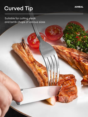 Aiheal ergonomic handle in hand for comfortable slicing