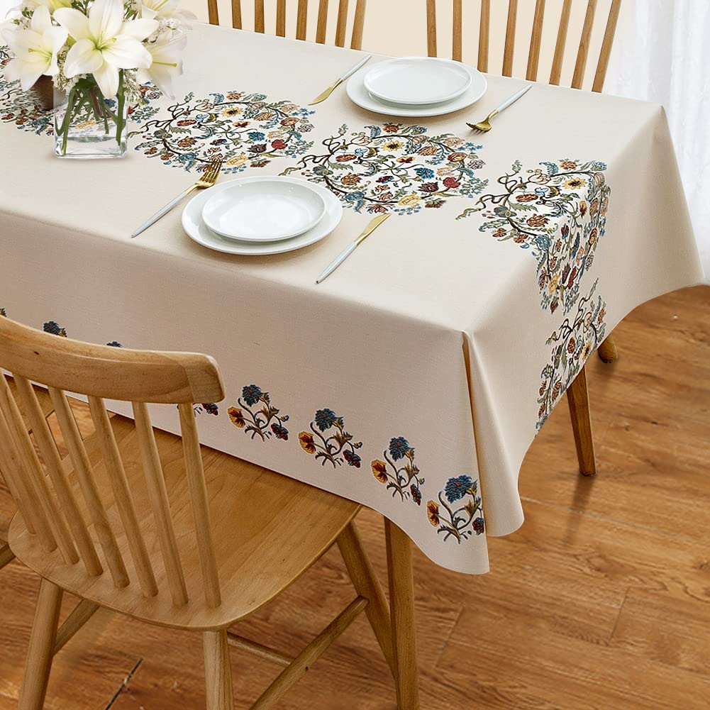 AIRCOWRIE embroidered floral design adds a warm, festive touch.