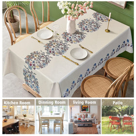 AIRCOWRIE non-slip, heat-resistant fabric stays in place during meals.
