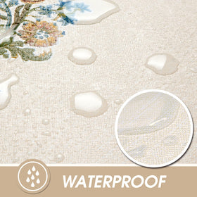 AIRCOWRIE oil-proof tablecover resists stains for tidy meals.