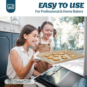 AIVIKI muffin pan ensuring uniform rise and easy release