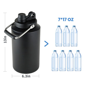 Alathote giant bottle design shown for long outdoor use and fewer refills.