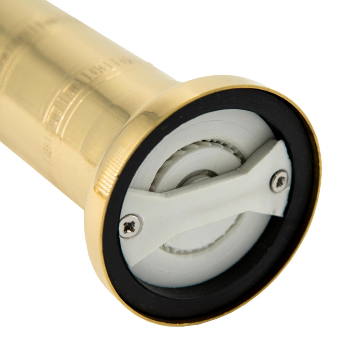 Alexander Home handle stored inside for safe shipping and easy assembly.