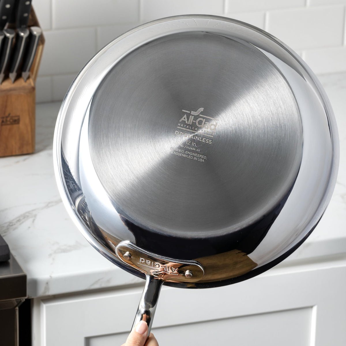 All-Clad D3 10in fry pan made-in-usa craftsmanship you can trust