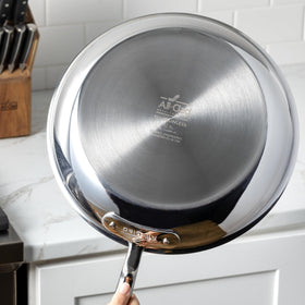 All-Clad D3 12-inch fry pan induction-compatible for any stove