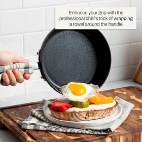 All-Clad HA1 induction-base supports versatile stovetops.
