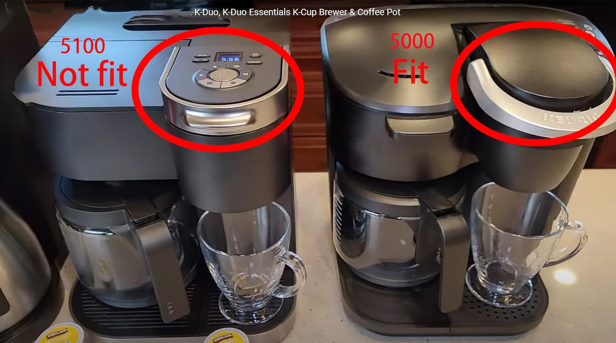 ALLCUP K-Duo G2 compatible carafe provides steady pouring and reliable lid seal.