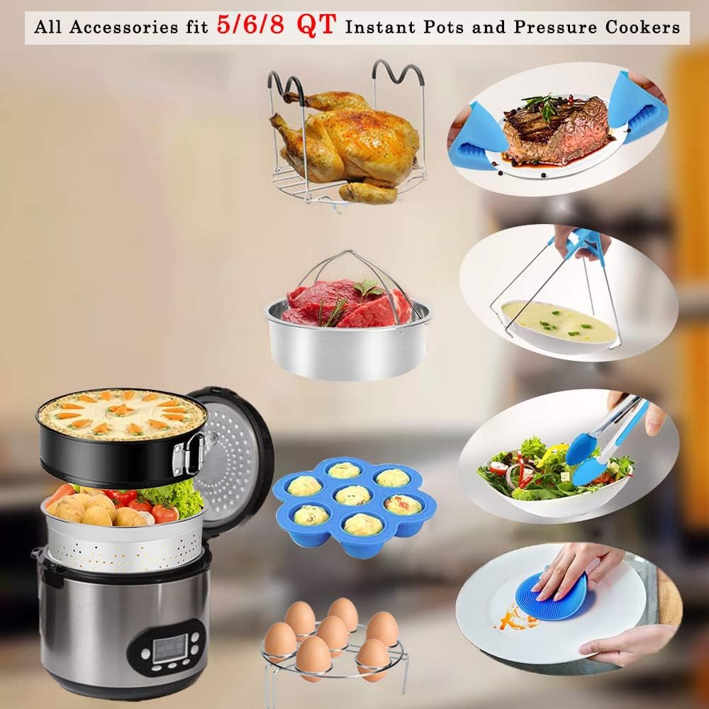 Alpacasso steamer rack/trivet provides sturdy support for balanced cooking.