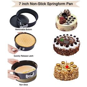 Alpacasso non-stick springform pan enables easy release and cleanup.