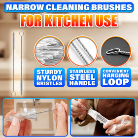 ALPENKOK two cleaning brushes included for hard-to-reach spots