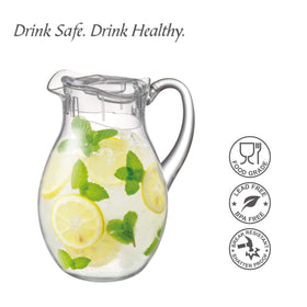 Amazing Abby Bubbly pitcher ideal for sangria-serving and party beverages.