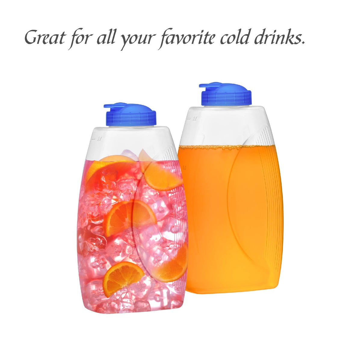 Amazing Abby Fitly 64oz pitcher with sturdy handle and stable base.