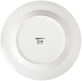 Table setting with Amazon Basics plates for casual entertaining.